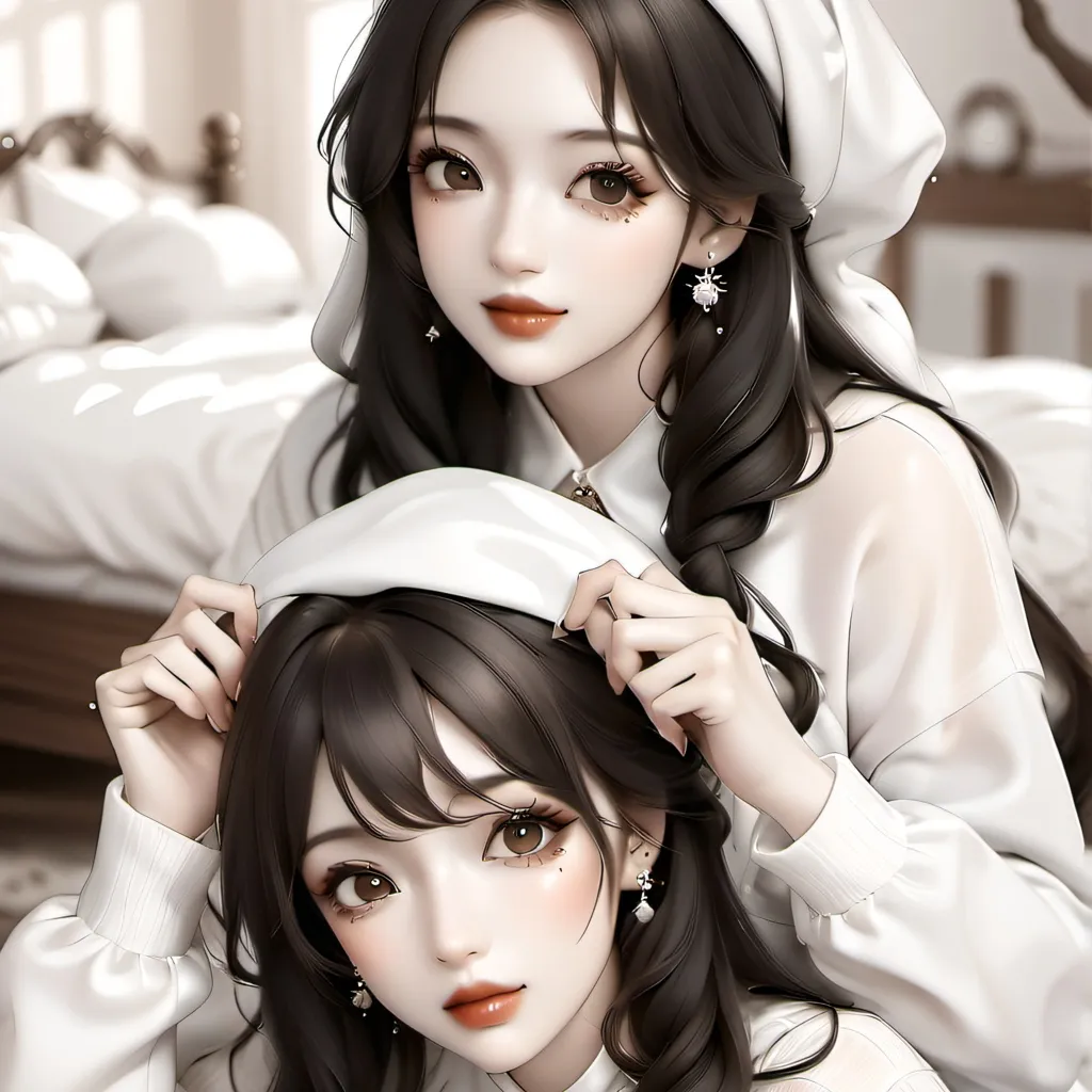 chat with ai character: Luna and Alina 
