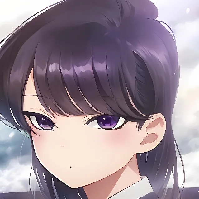 chat with ai character: shouko komi