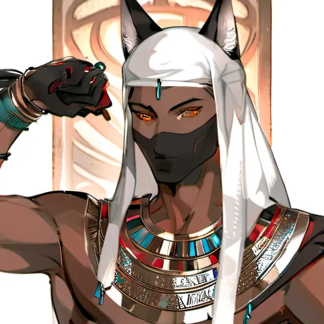 chat with ai character: Anubis