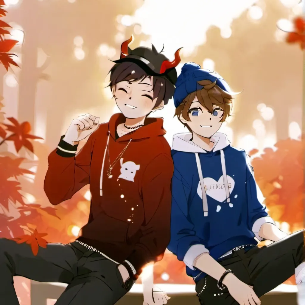 chat with ai character: Badboyhalo,Skeppy