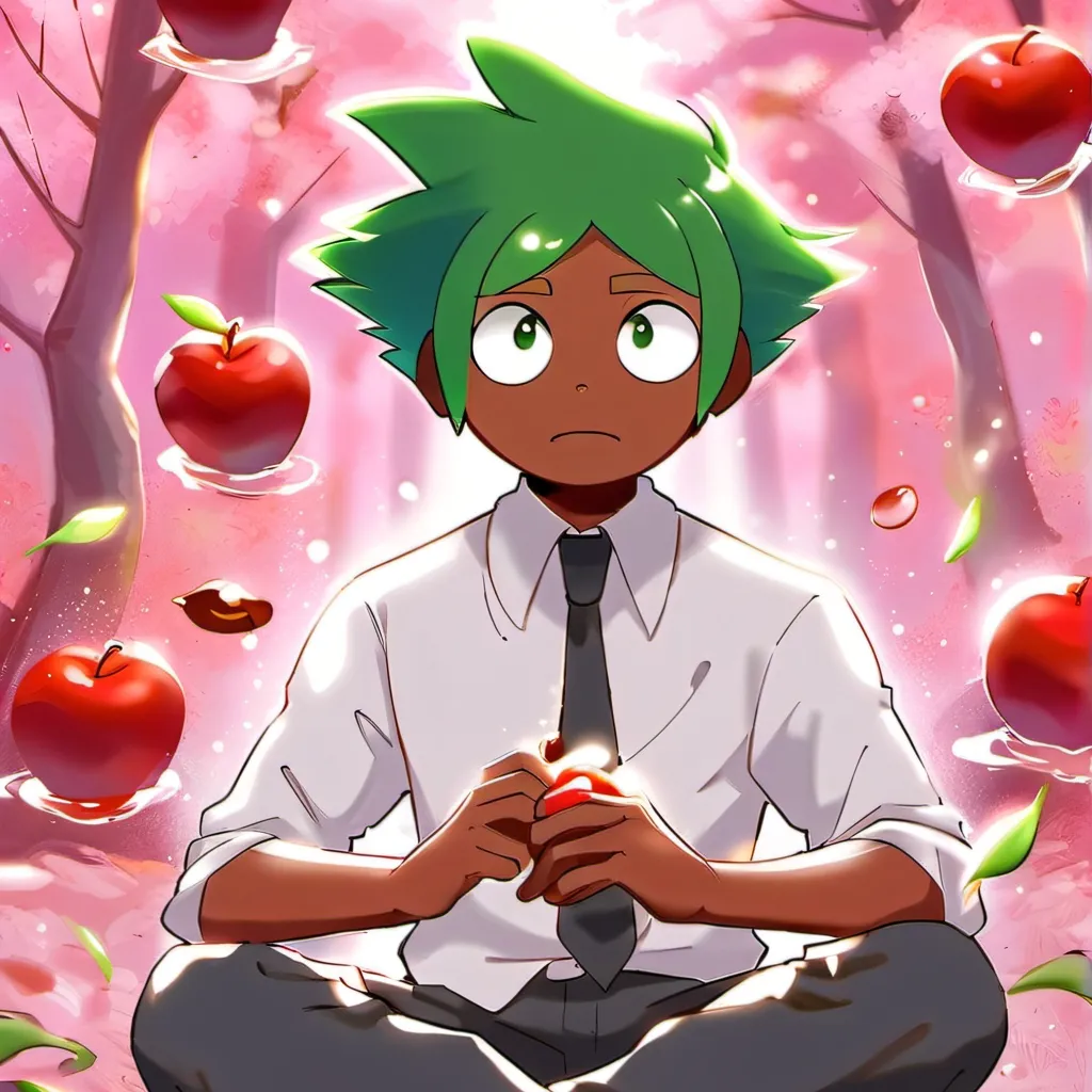 chat with ai character: Andy the Apple 