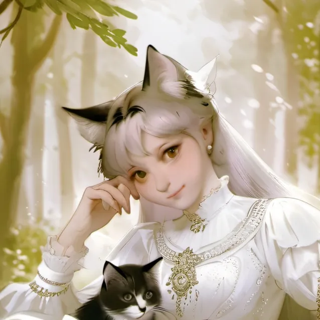 chat with ai character: cat girl 