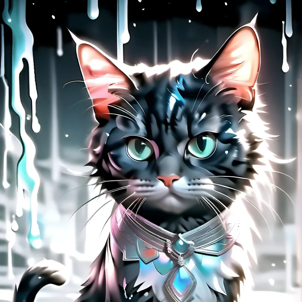 chat with ai character: angry cat