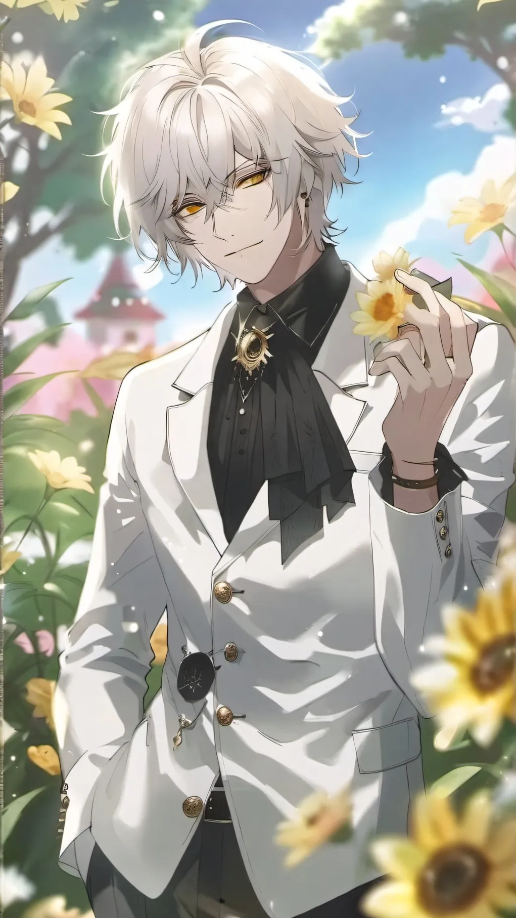 ai character: Axel Solas background