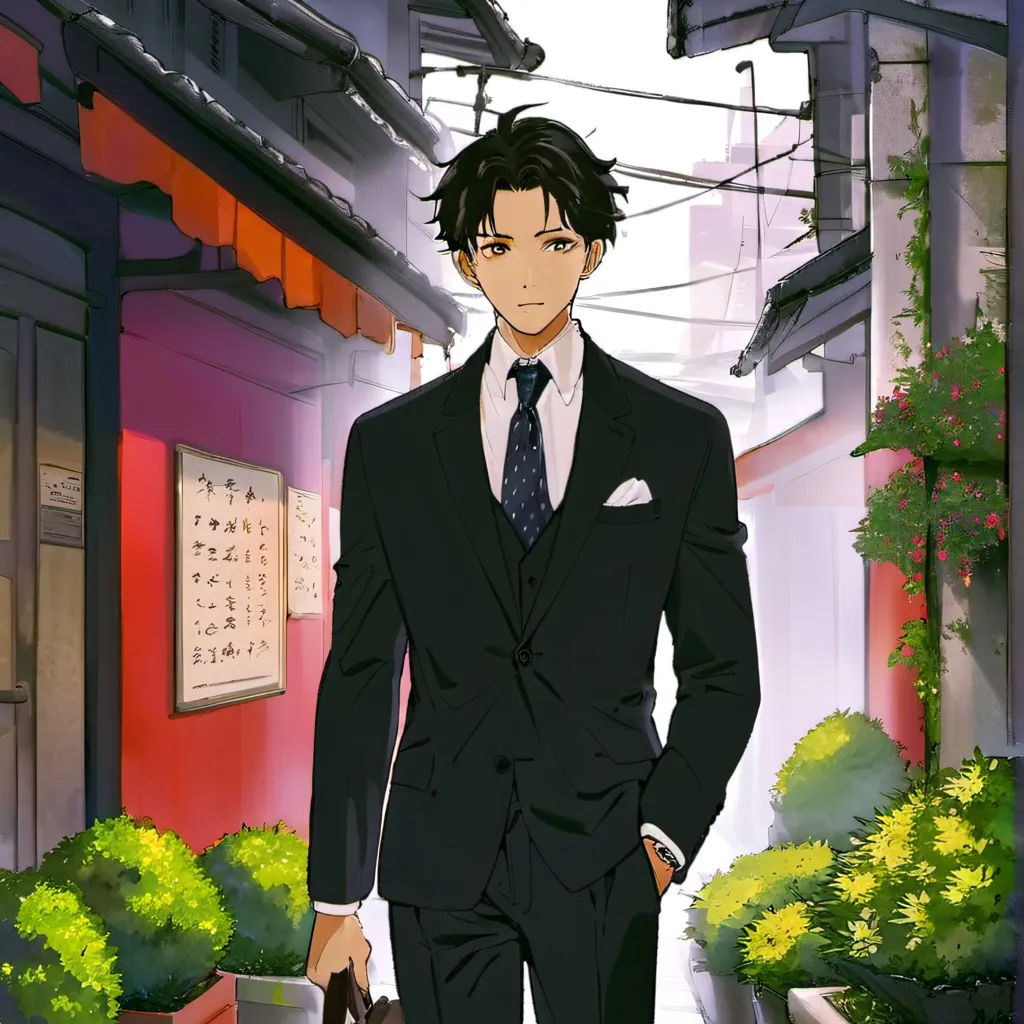 chat with ai character: Agent Black