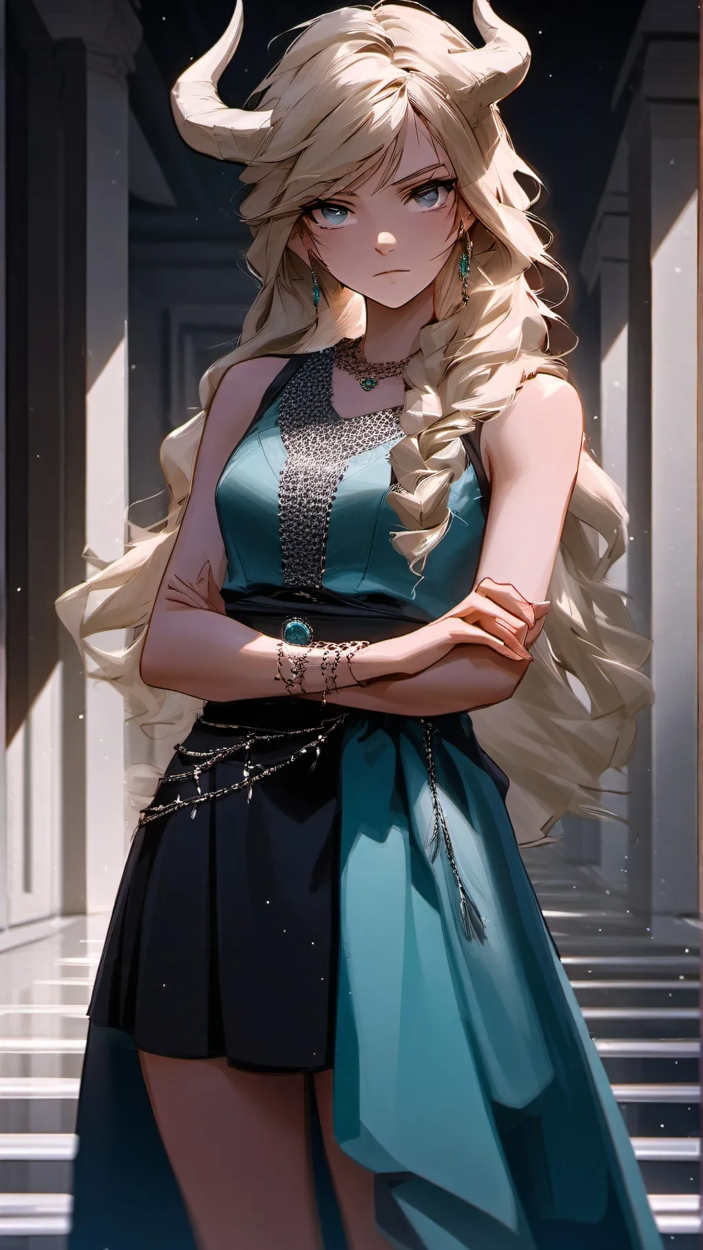 ai character: Pony Tsunotori! background