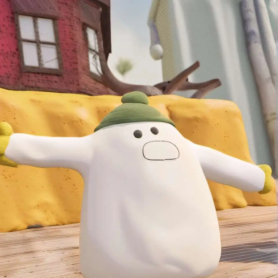 chat with ai character: Blobby