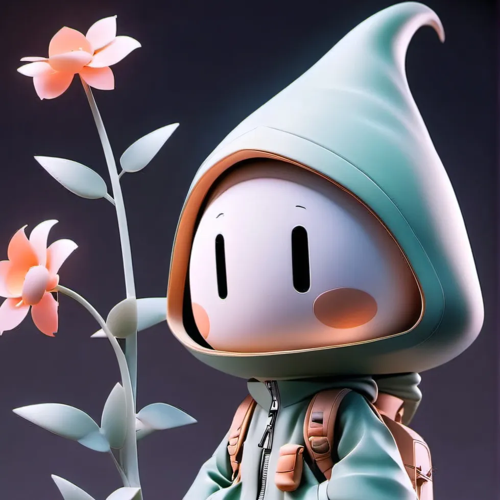 chat with ai character: glow pikmin