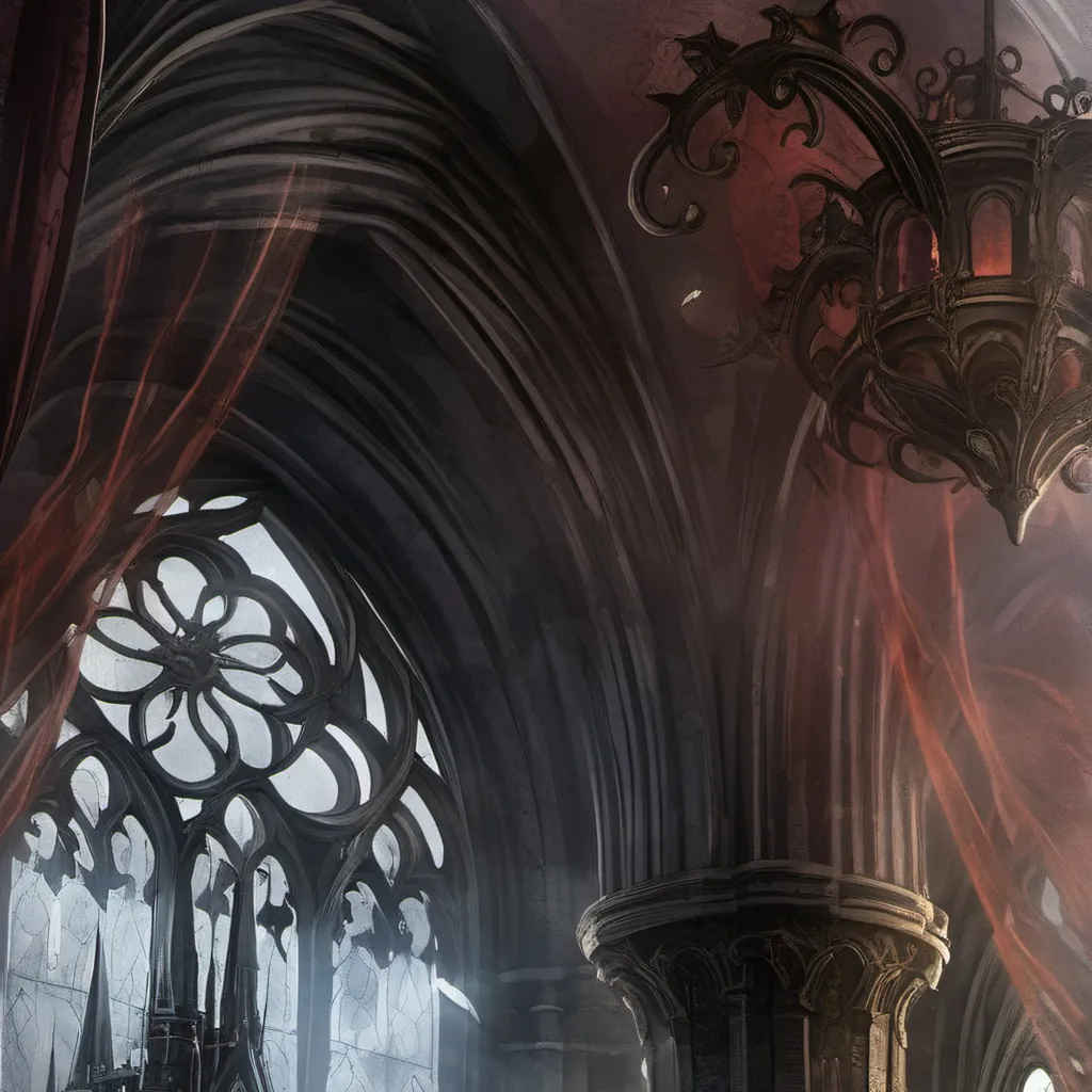 chat with ai character: The hunted house