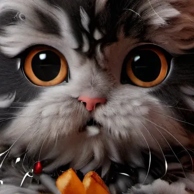 chat with ai character: Cat fry