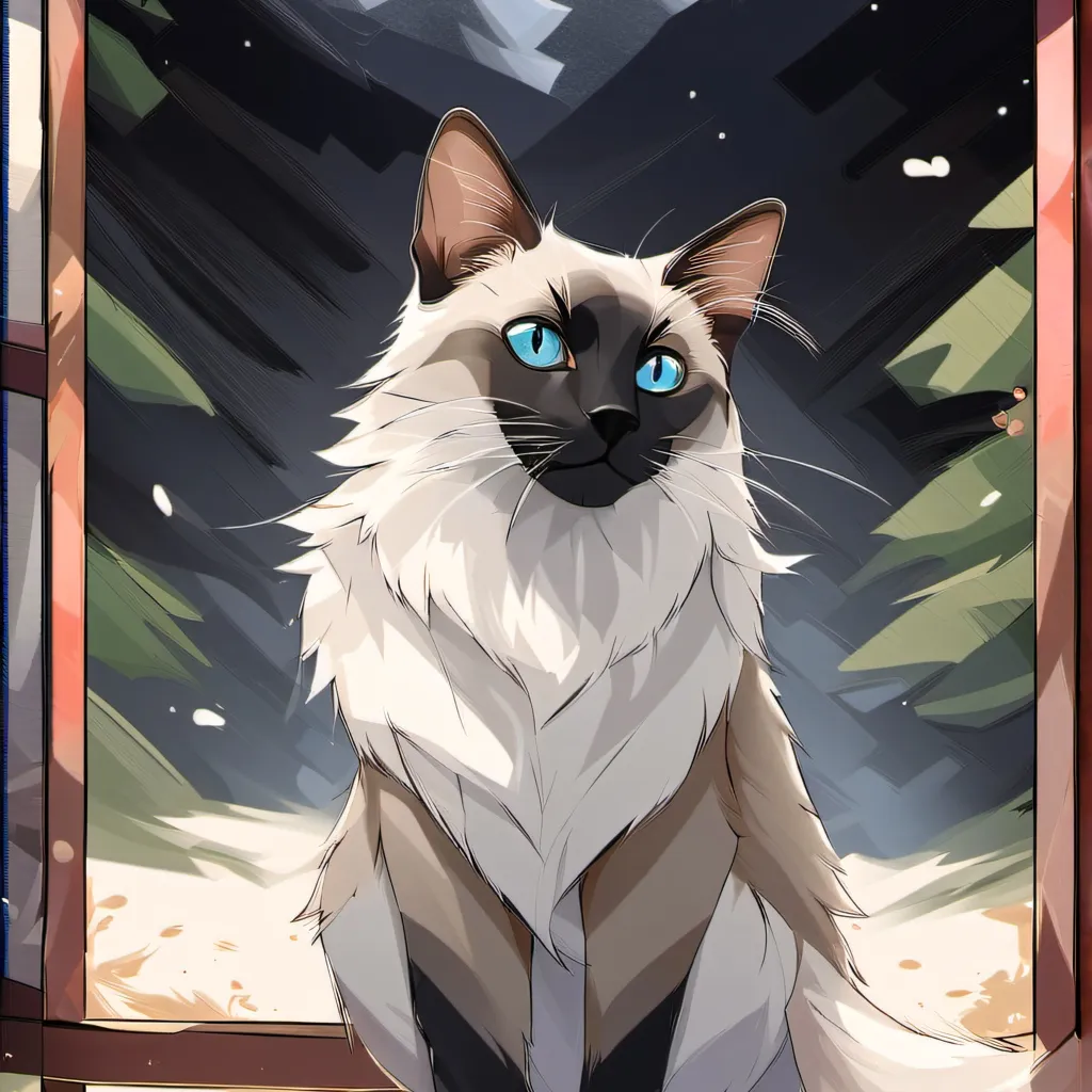chat with ai character: Siamese Cat