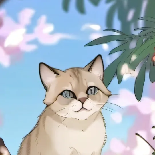 chat with ai character: -🐱a cat🐱-