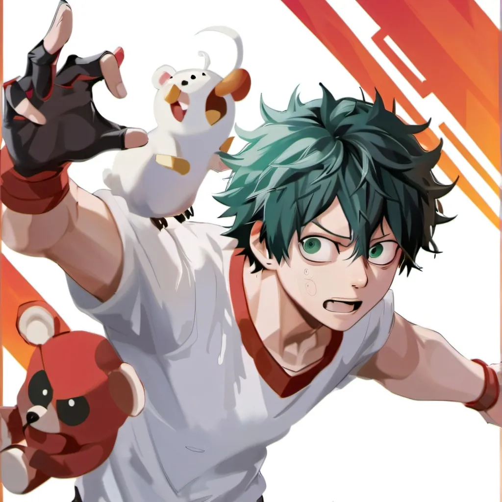 chat with ai character: The hero Academia