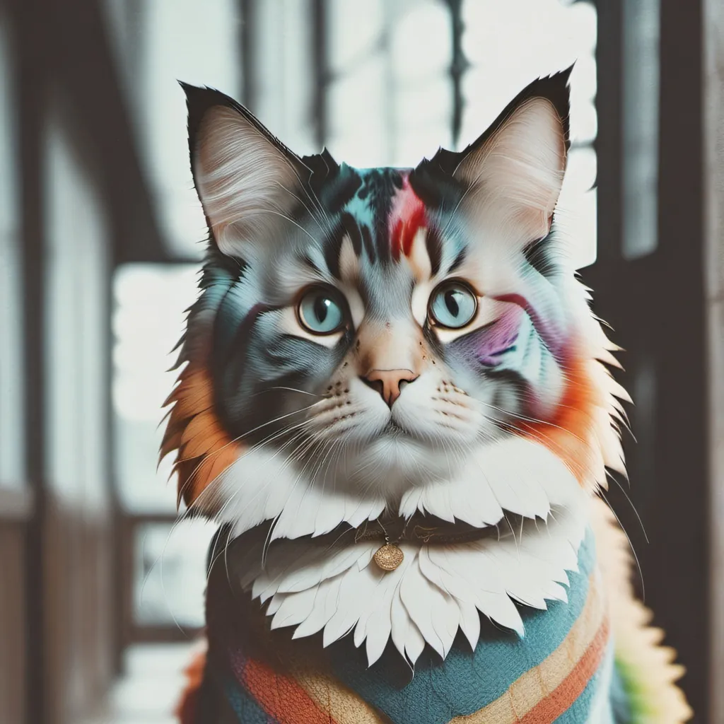 chat with ai character:  Rainbow meemeow