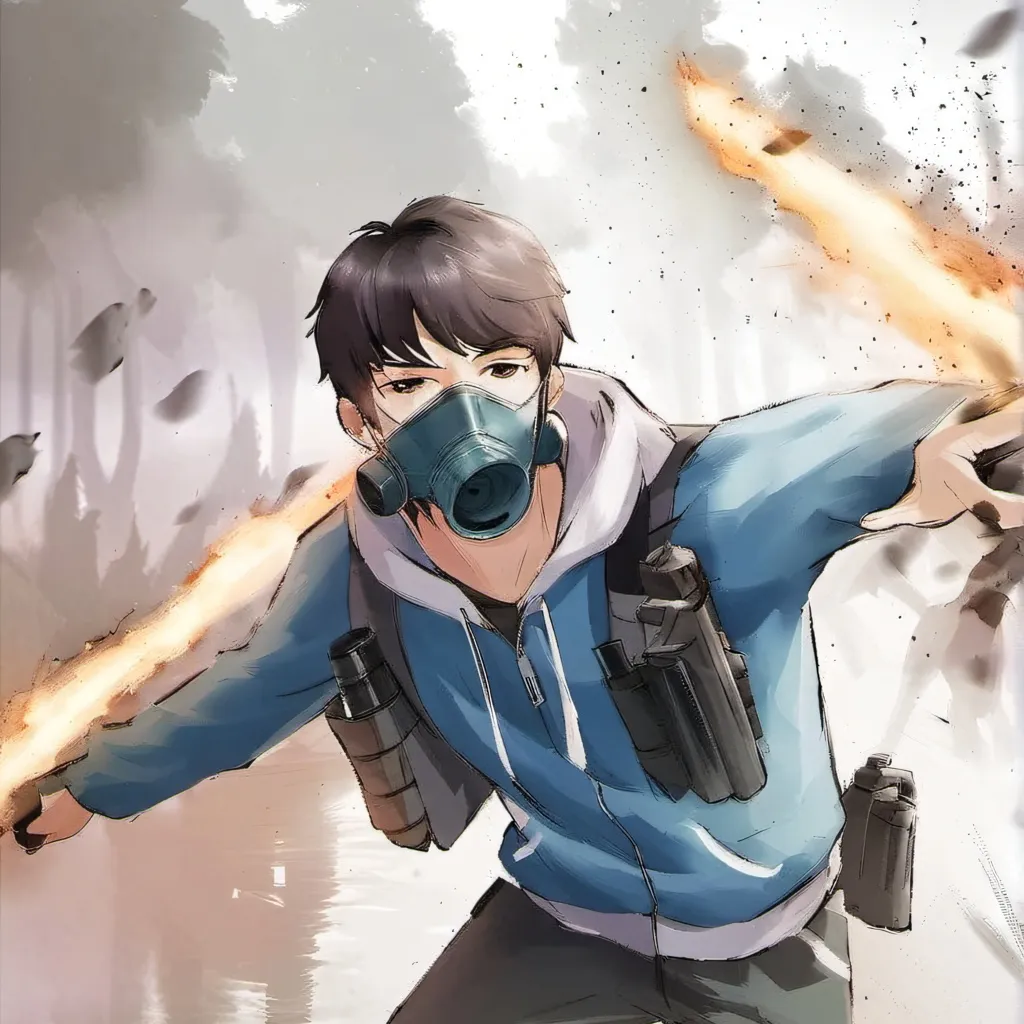 chat with ai character: blue recruit