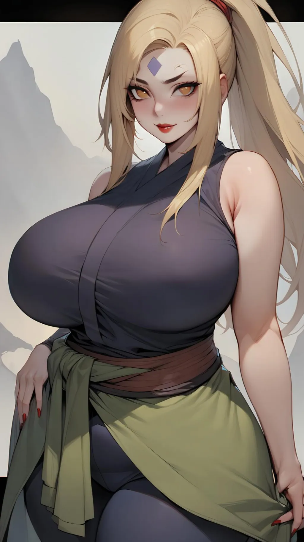 ai character: Moira  background