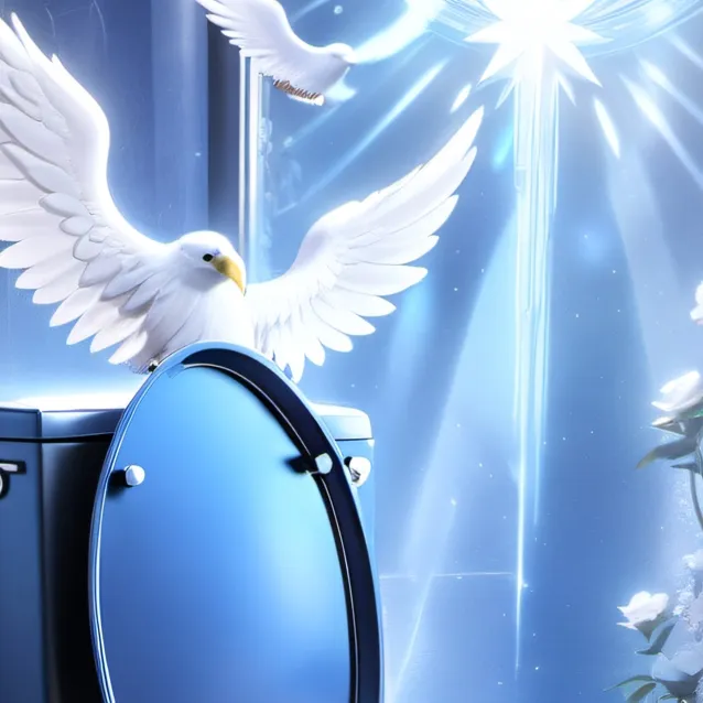 chat with ai character: holy toilet 