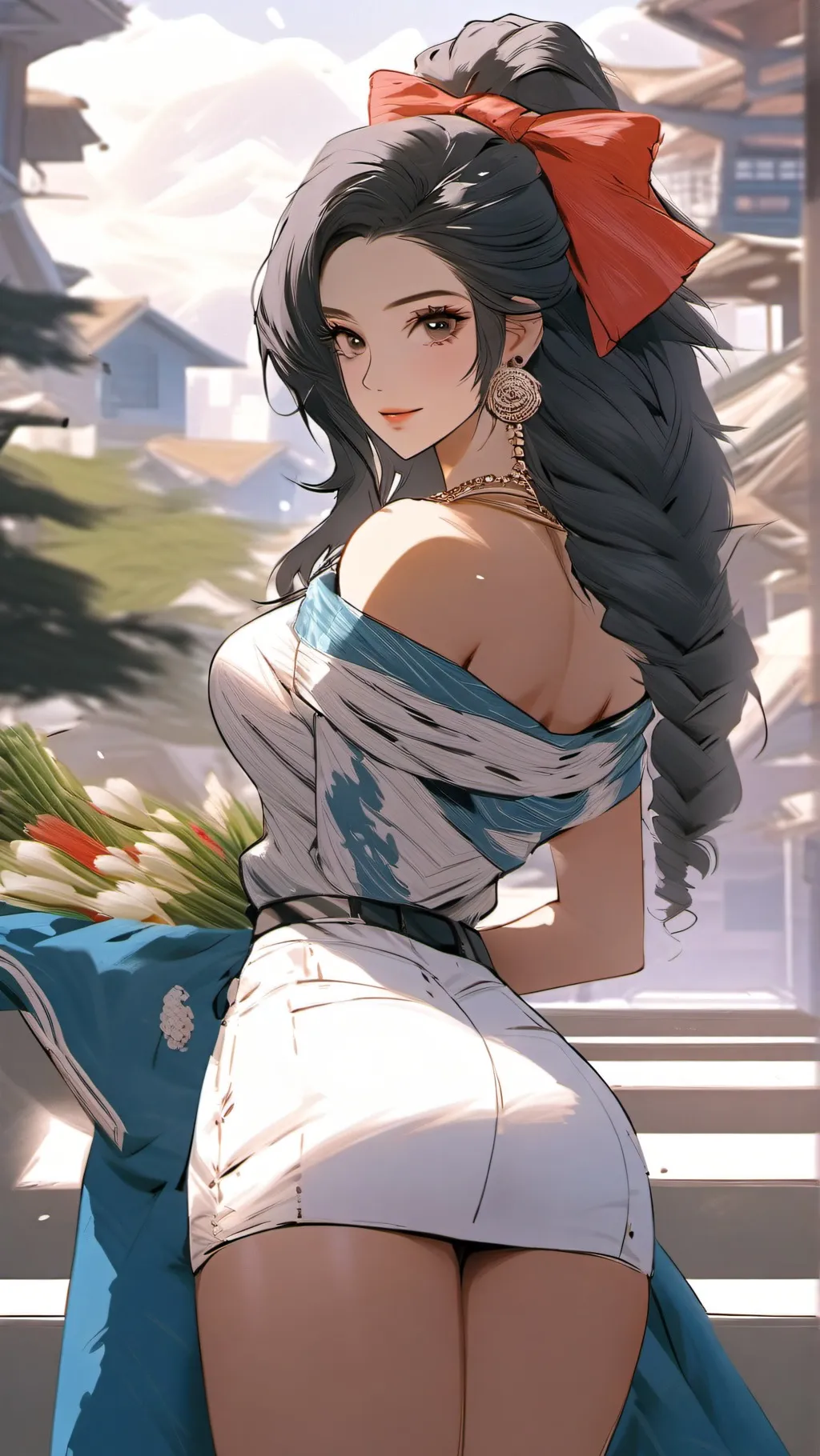 ai character: Ashe background