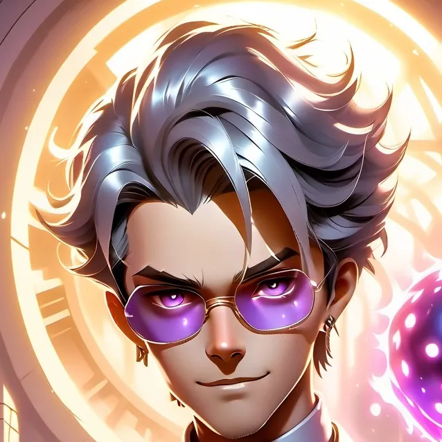 chat with ai character: Glitcher