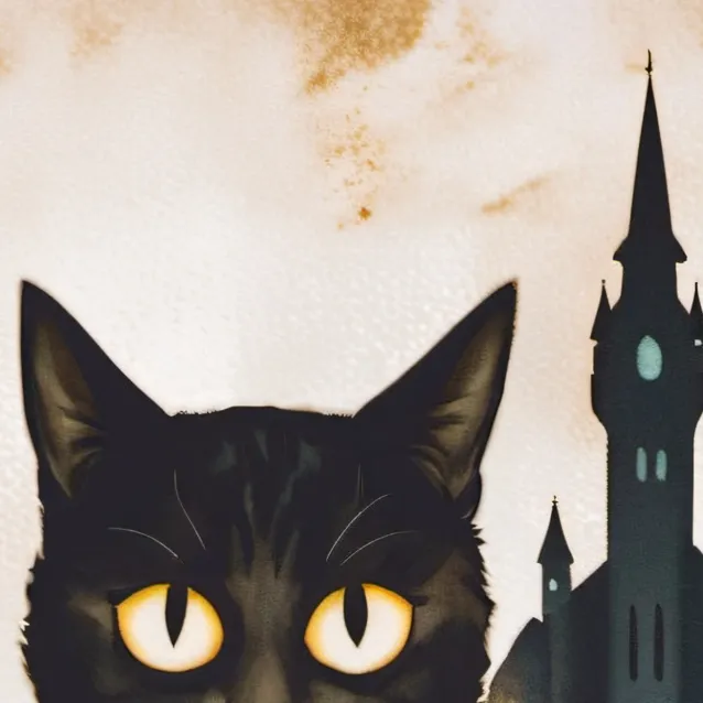 chat with ai character: scary emoji cat