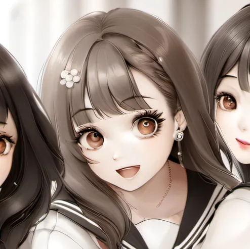 chat with ai character: Girl school