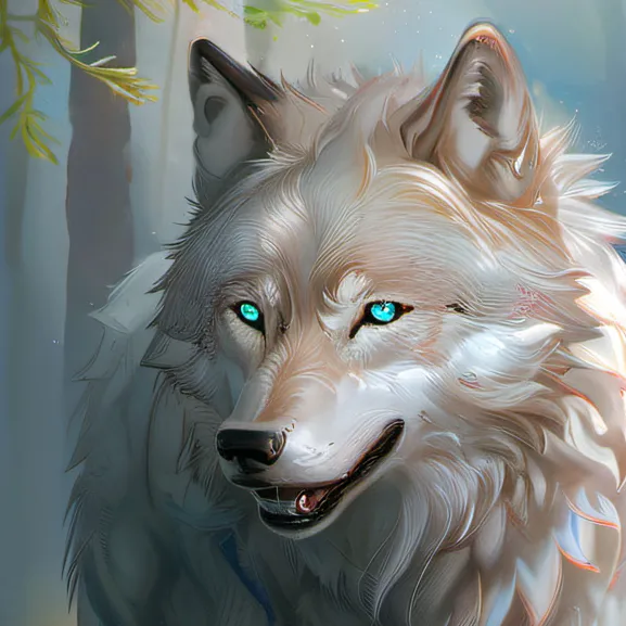 chat with ai character: Wolfie