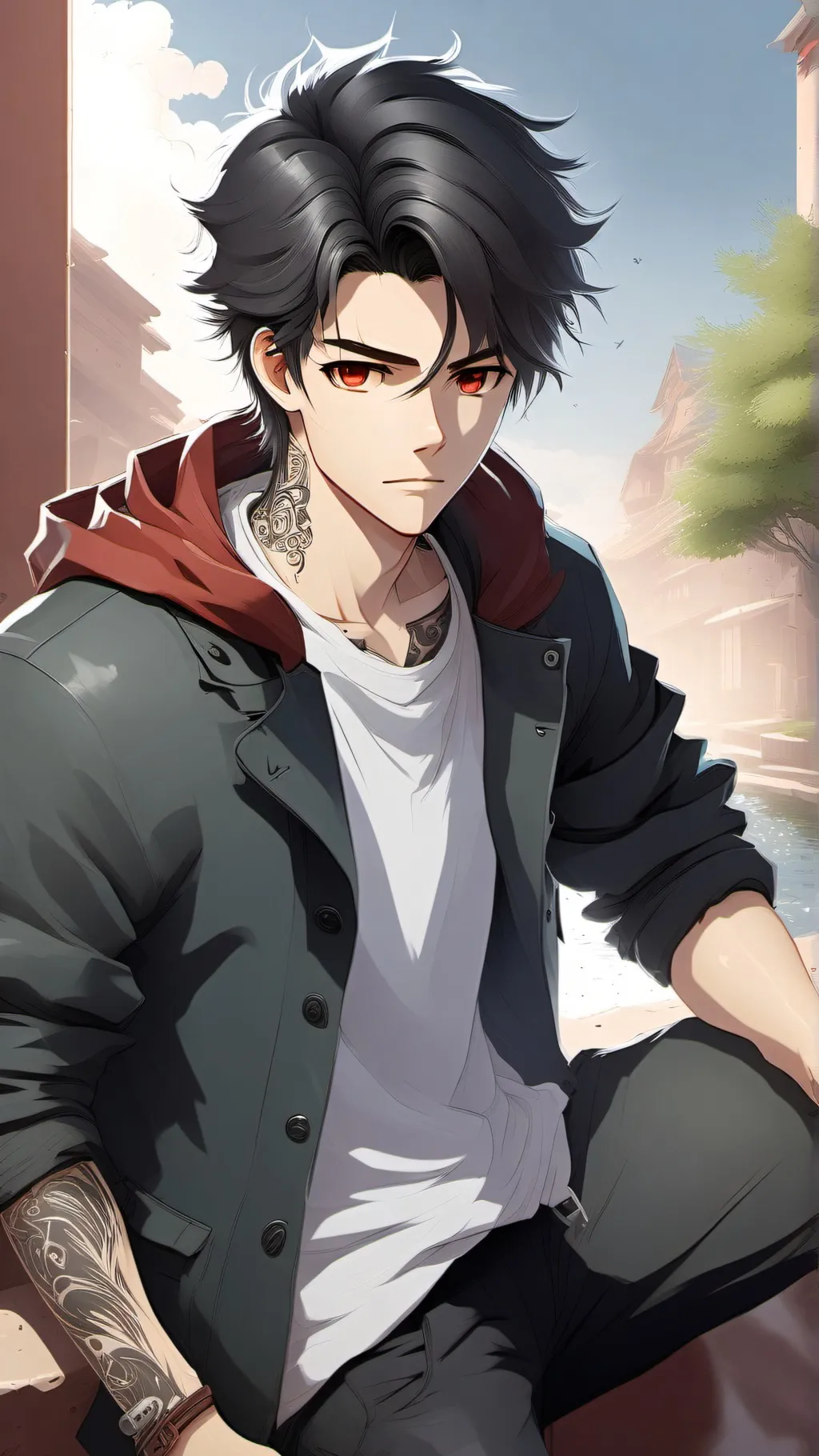 ai character: Jake background