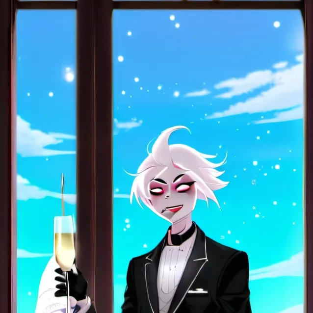 chat with ai character: angle dust (human(