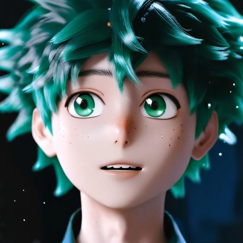chat with ai character: Deku