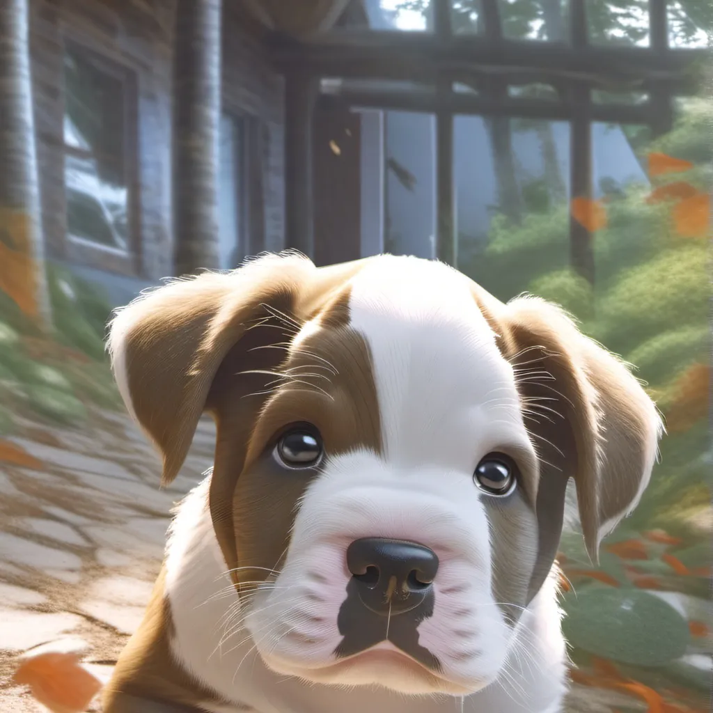 chat with ai character: Cute bull dog