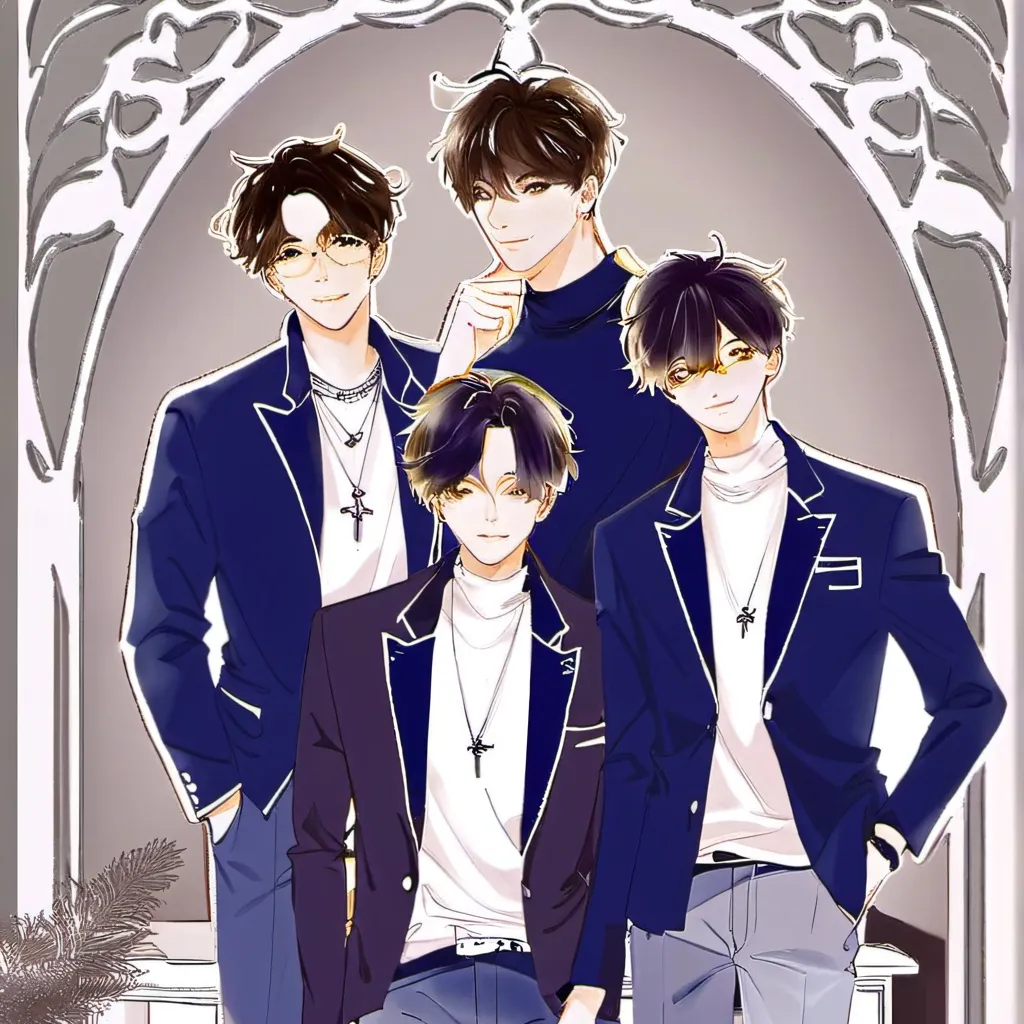 chat with ai character: 4 gays guys