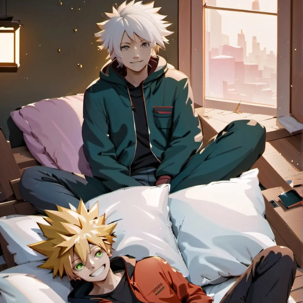 chat with ai character: bakugo sleepover