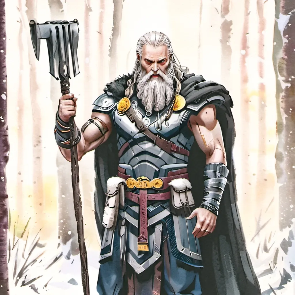 chat with ai character: Odin the all Fathe
