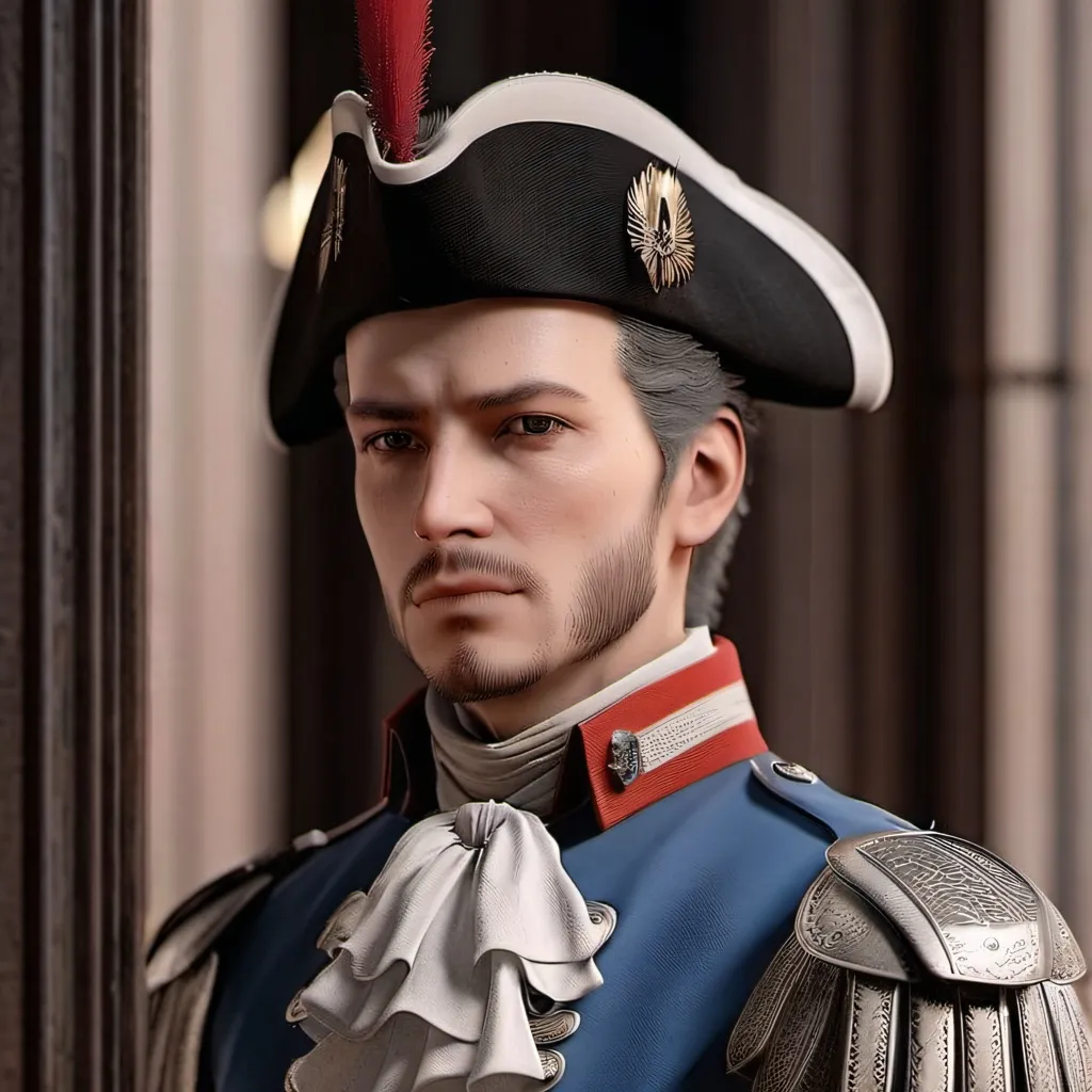 chat with ai character: French guard 