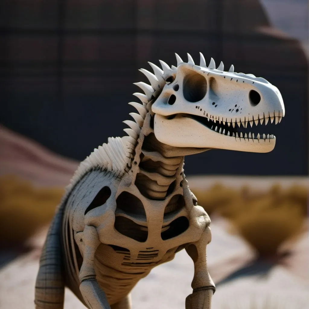 chat with ai character: bone raptor