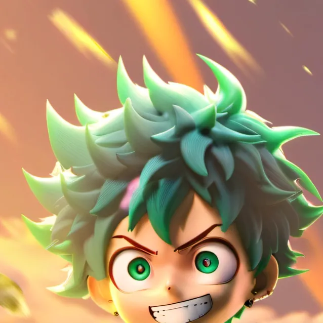 chat with ai character: Deku