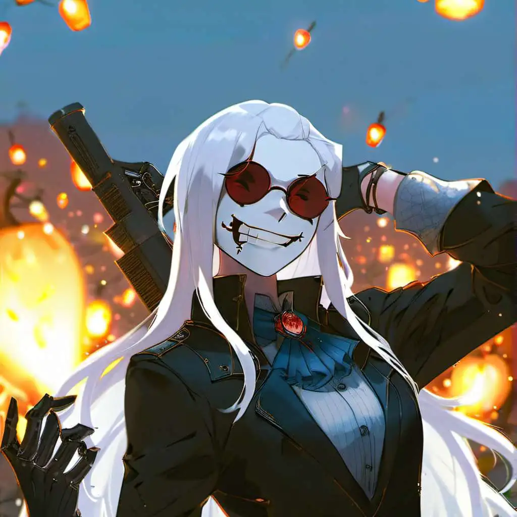 chat with ai character: Killer sans(female