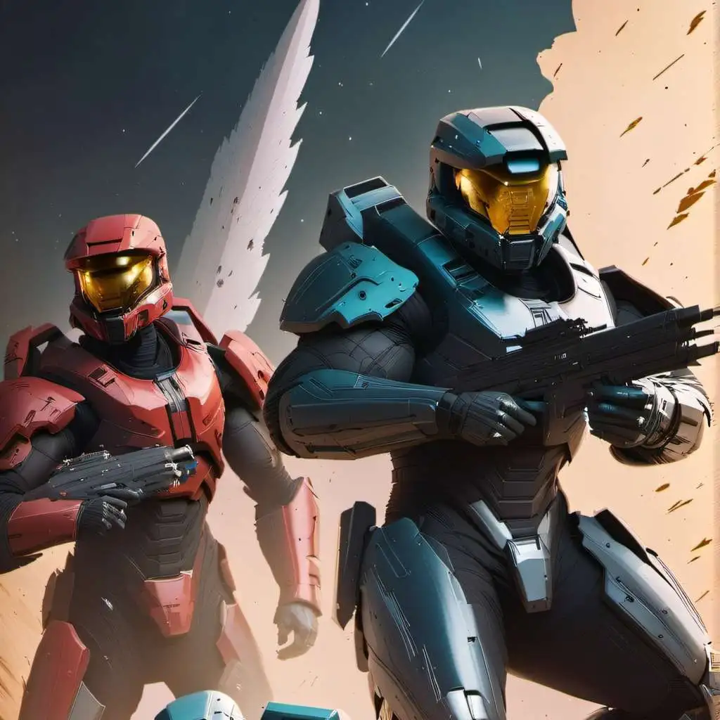 chat with ai character: RED VS BLUE