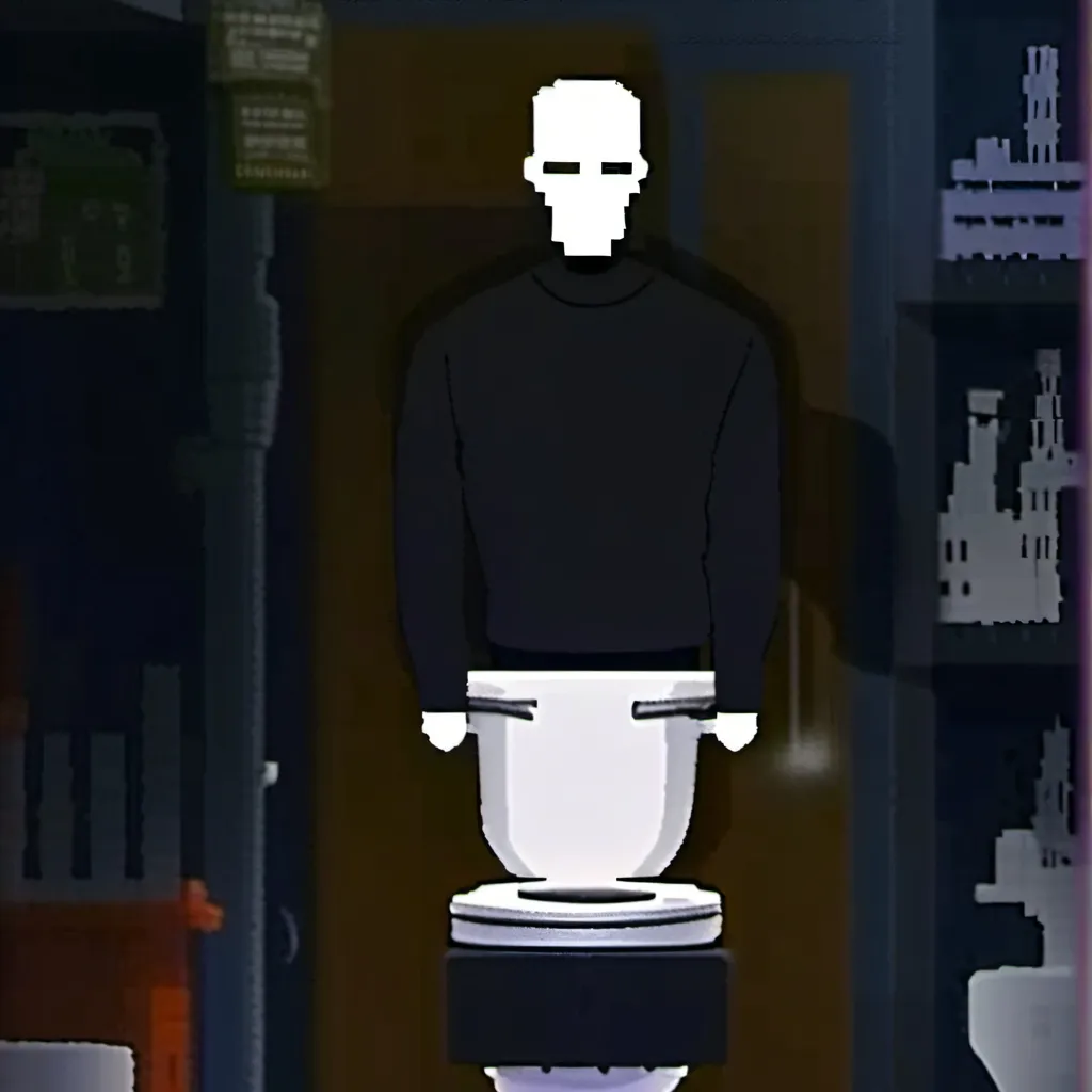 chat with ai character: toilet seat killer