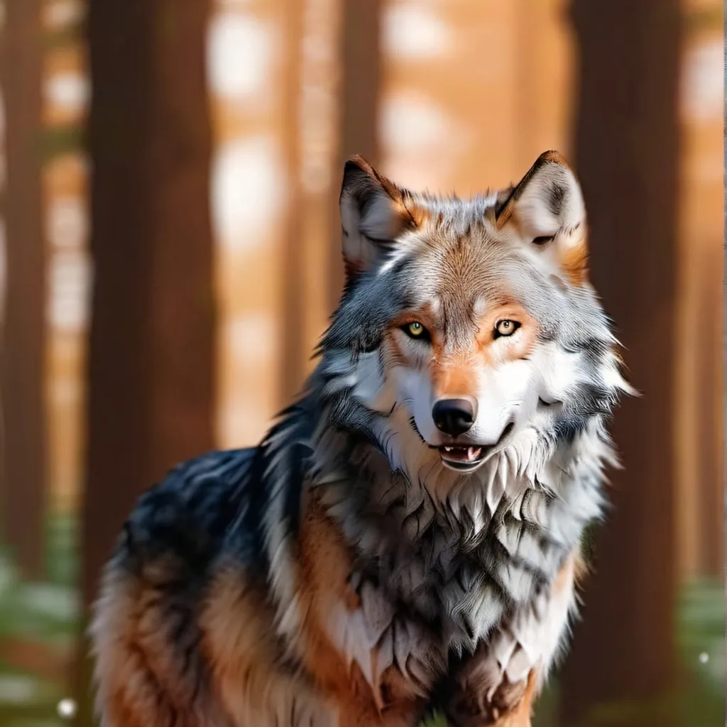 chat with ai character: Wild wolf