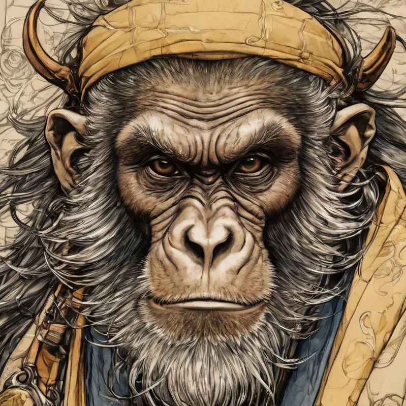 chat with ai character: Lord Kurozaru