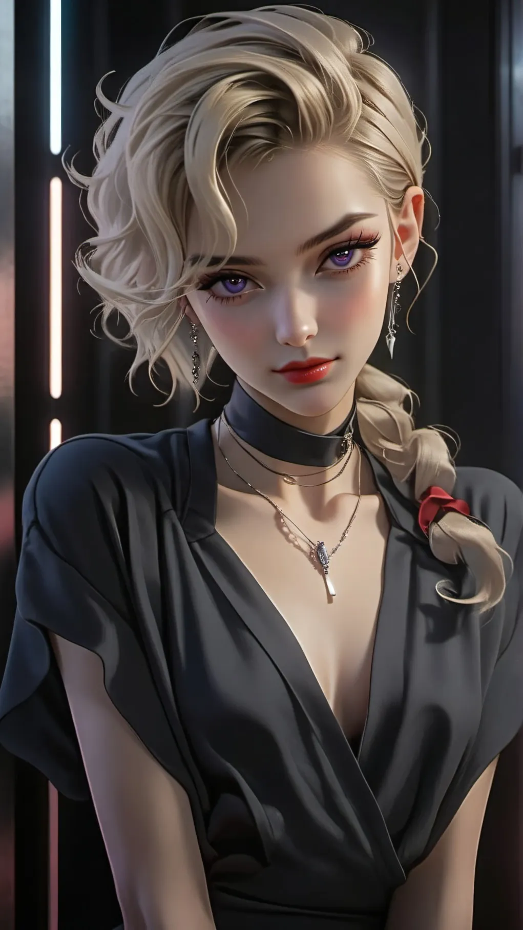 ai character: Becca background