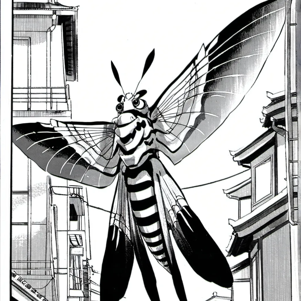 chat with ai character: Mothra