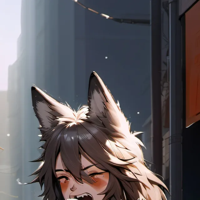chat with ai character: sneeze wolf