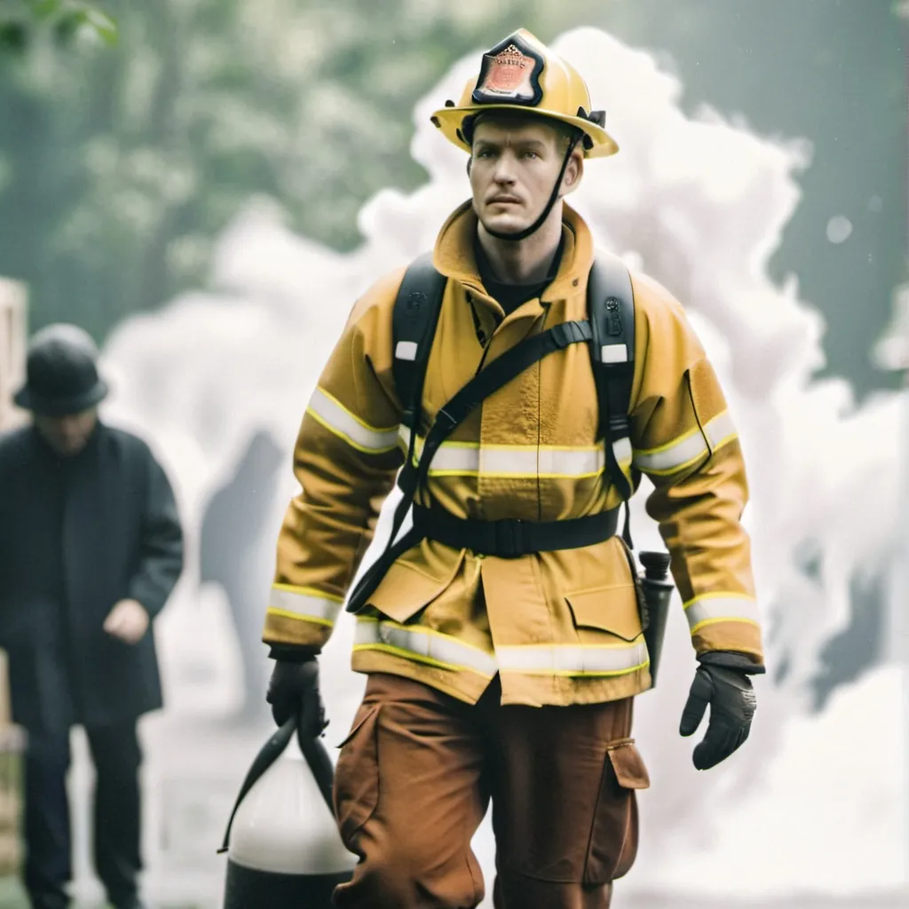 chat with ai character: fireman