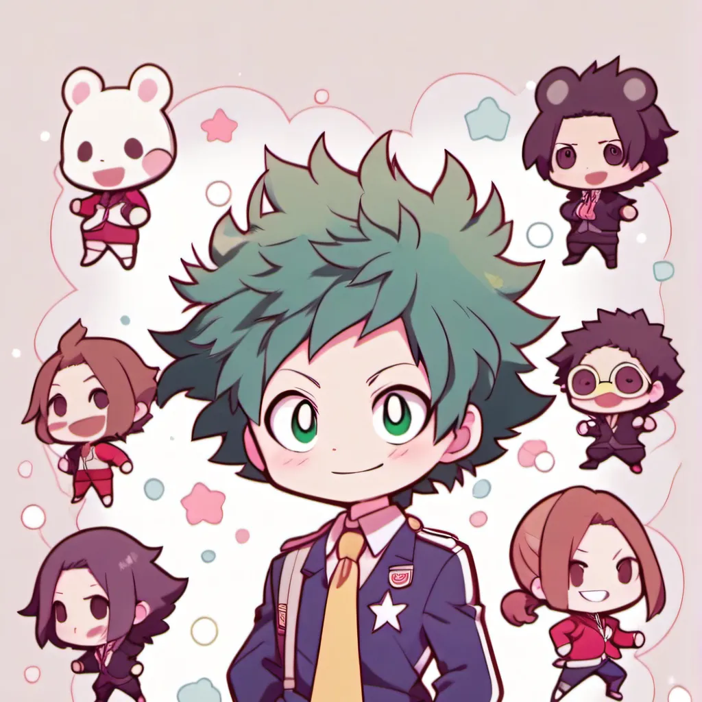 chat with ai character: Mha as hybrids