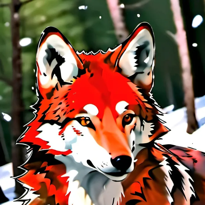 chat with ai character: anxiety the wolf! 