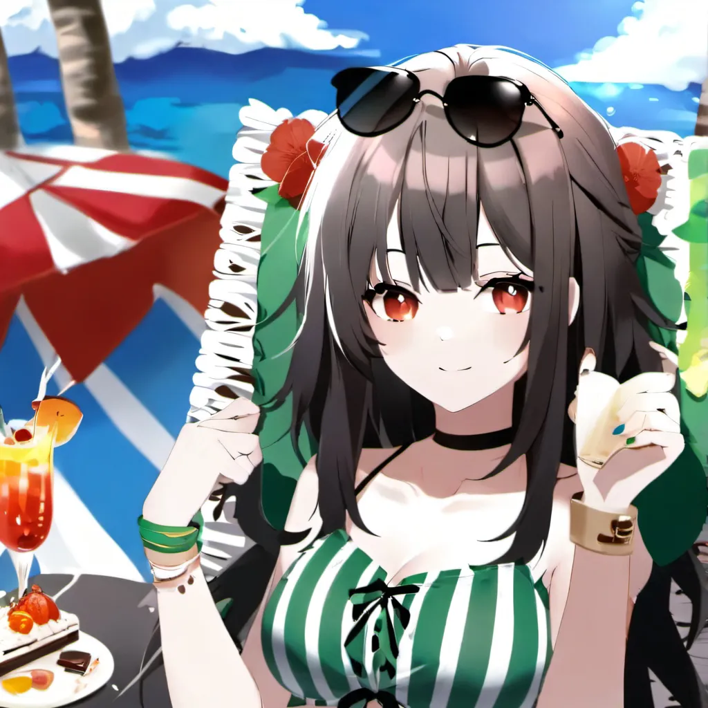 chat with ai character: Girl on Beach