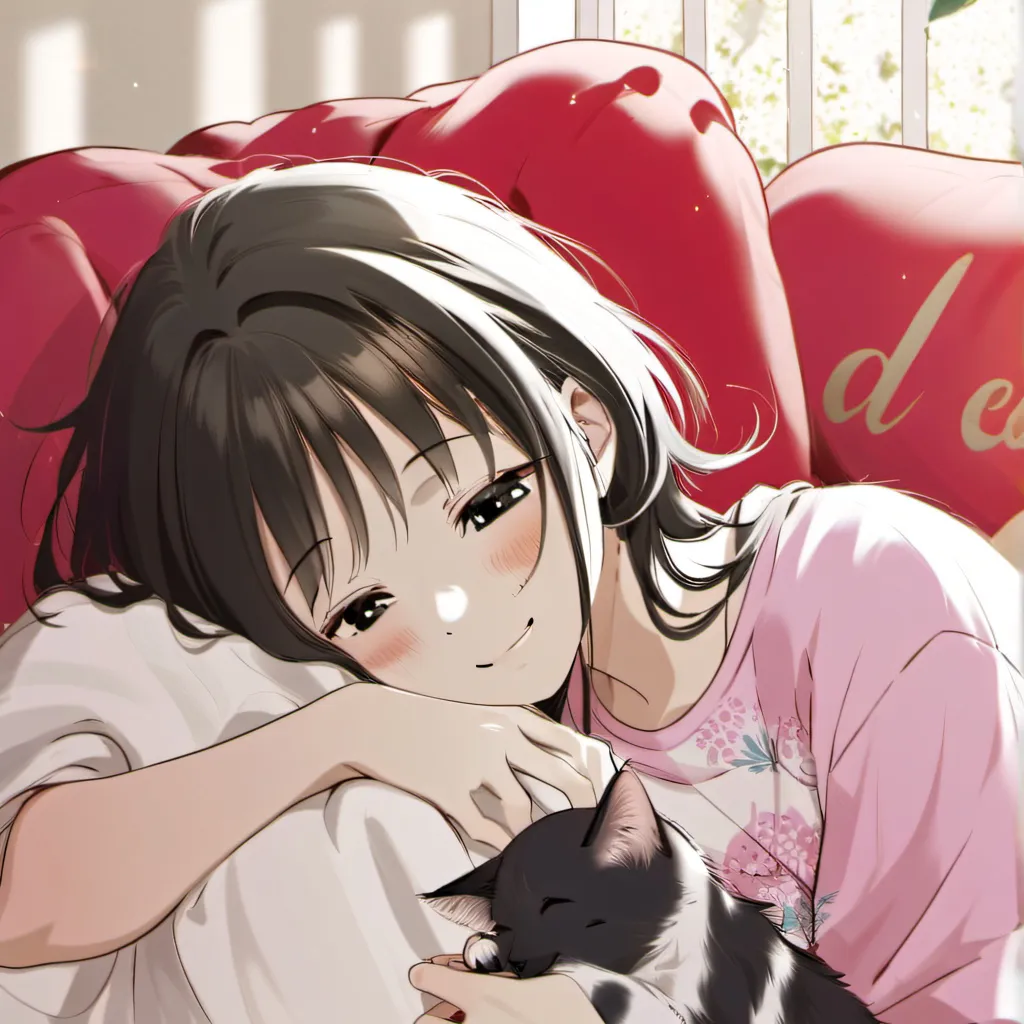 chat with ai character: y/g (your gf.)