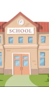 ai character: School Life background